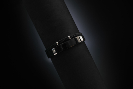 Brățări COMFORT collection - Brățări Piele Bărbați cu auriu