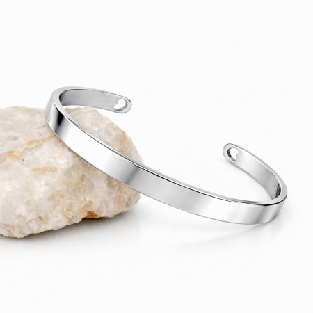 Brățară personalizată cu gravură | White Engrave [10]