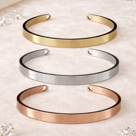 Brățară personalizată cu gravură | White Engrave [14]