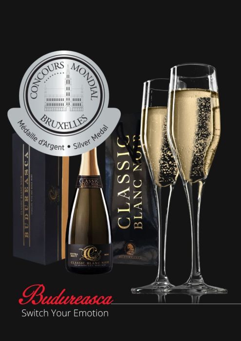 Budureasca - Spumant Classic Blanc Noir - 2014 [2]
