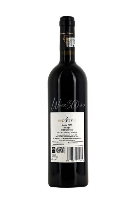 Domeniile Dascalu - 5 Motive - Merlot - SGR [2]