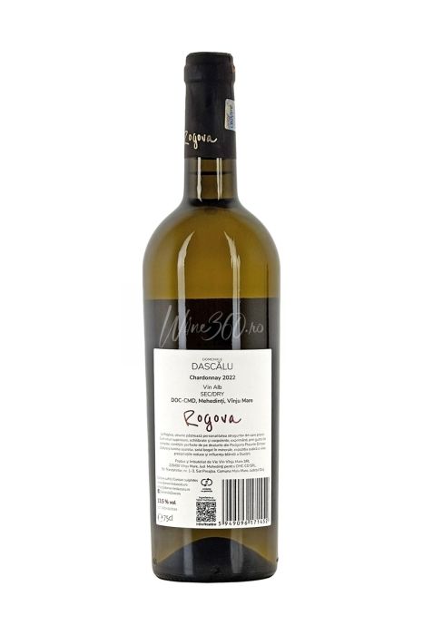 Domeniile Dascalu - Rogova - Chardonnay - 2022 - SGR [2]