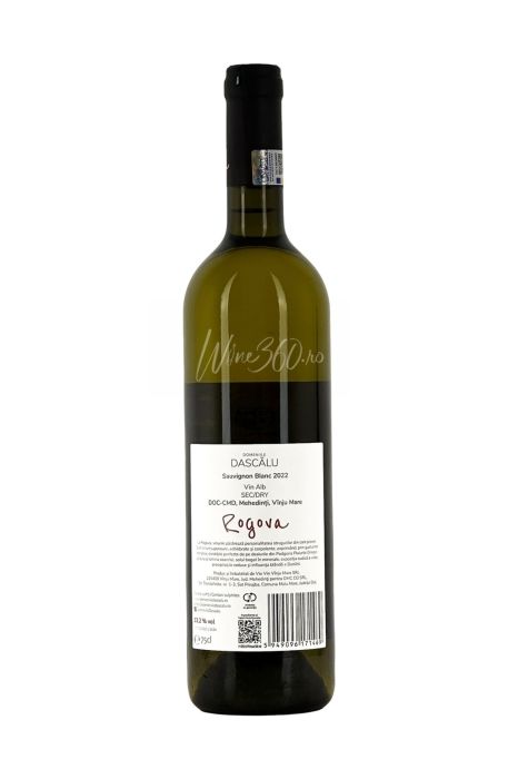 Domeniile Dascalu - Rogova - Sauvignon Blanc - 2022 - SGR [2]
