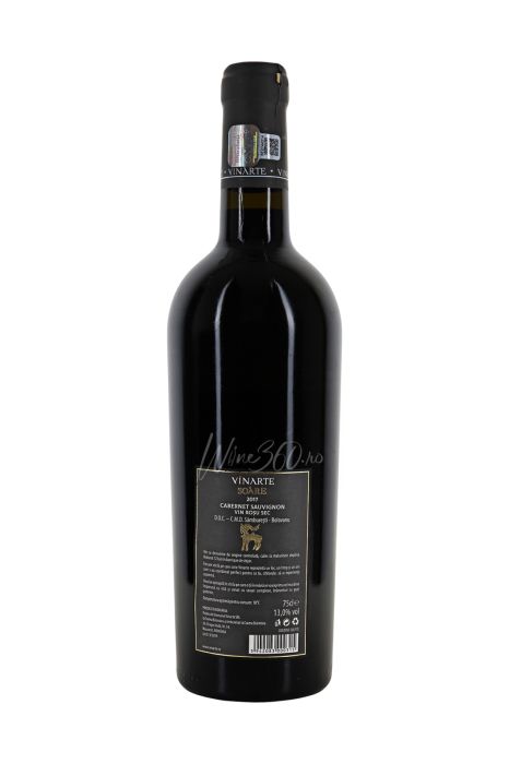 Pachet degustare Vinarte - Soare - Cabernet Sauvignon - 2017 [2]