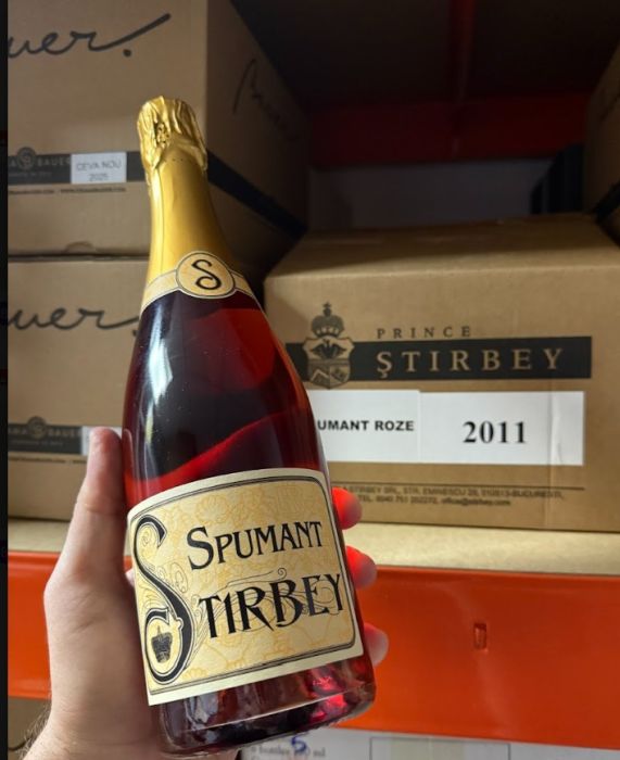 Prince Stirbey - Spumant Roze Novac Editie Speciala - 2011 - SGR [2]