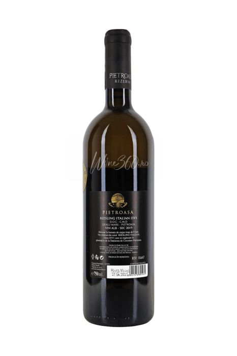 Statiunea Pietroasa - Rezerva - Riesling Italian Sec - 2019 [2]