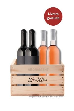 Abonamente - Abonament lunar vinuri romanesti - Mix Rosu si Roze