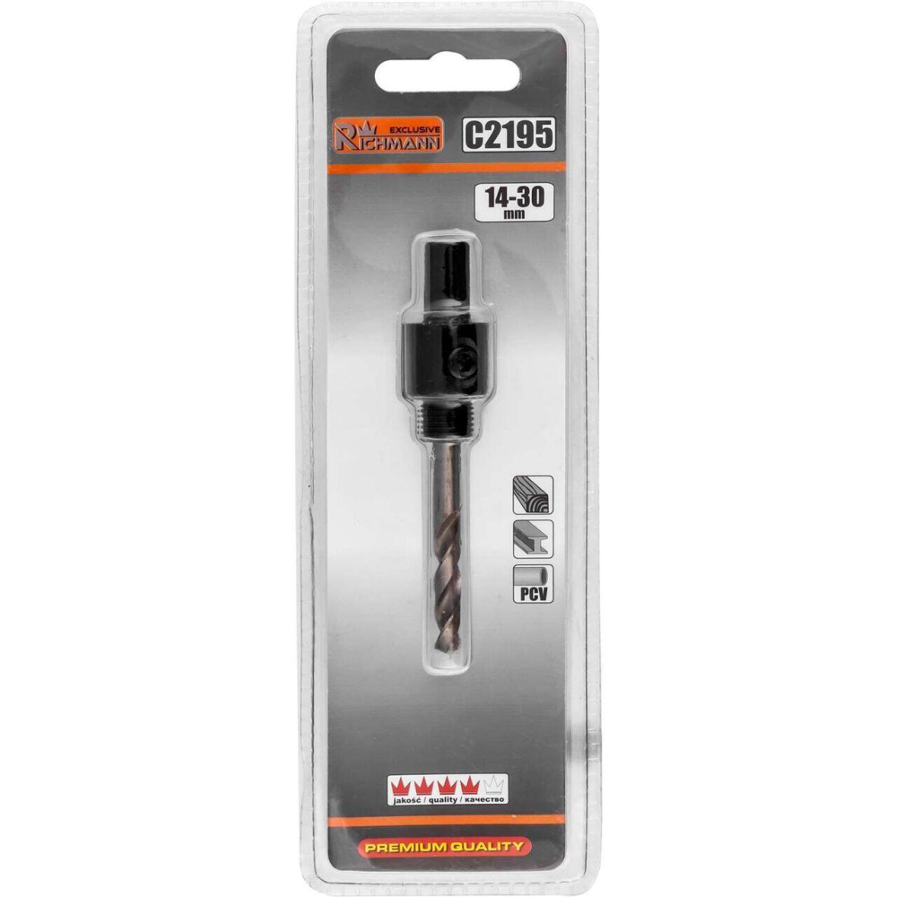 Adaptor carota diamantata/bimetal, 14-30 mm,Richmann Exclusive [2]