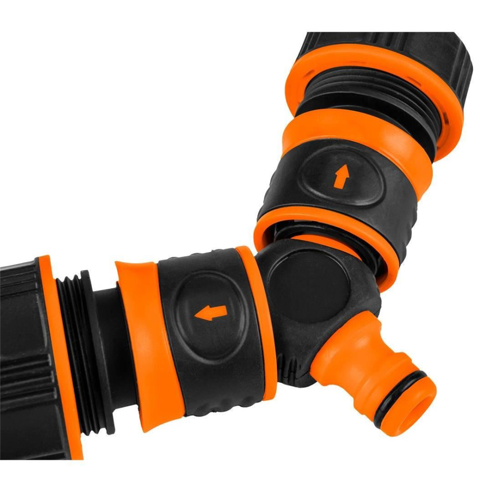 Adaptor cuplaj rapid, 3 directii, bimaterial, NEO [4]