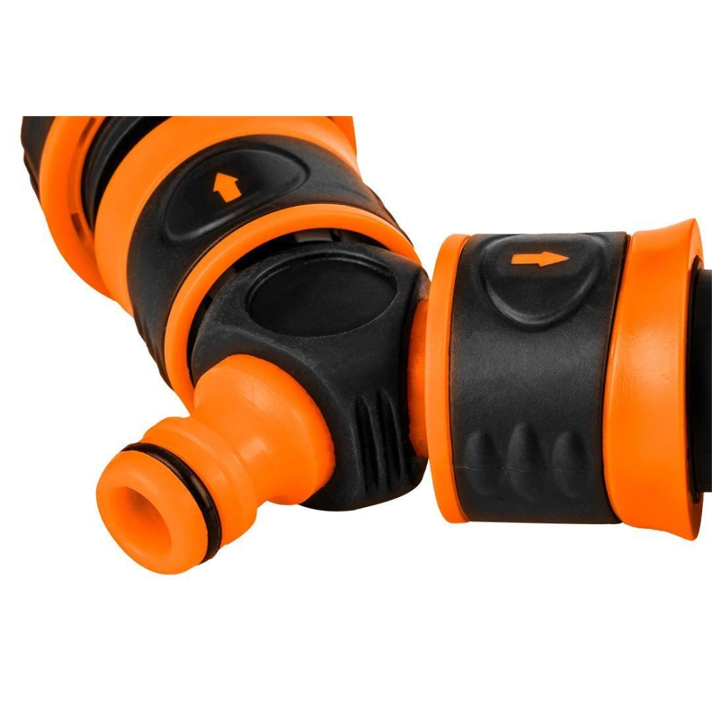 Adaptor cuplaj rapid, 3 directii, bimaterial, NEO [3]