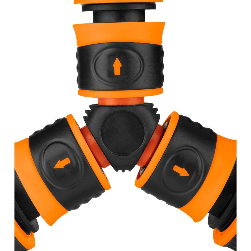 Adaptor cuplaj rapid, 3 directii, bimaterial, NEO [6]