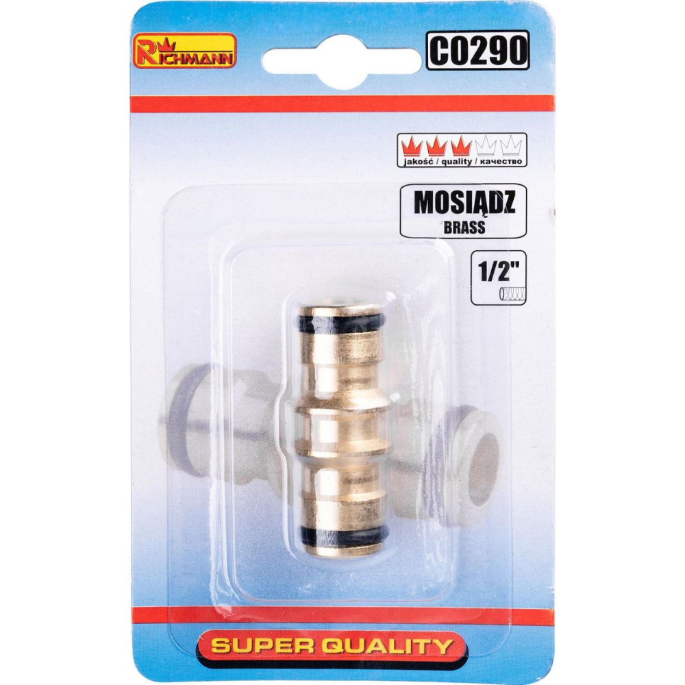 Adaptor, cuplaj rapid, alama, 1/2'', Richmann [3]