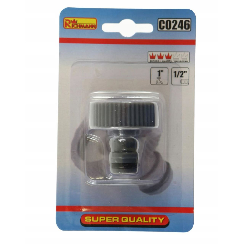 Adaptor robinet, filet interior, 1"-1/2", Richmann [2]