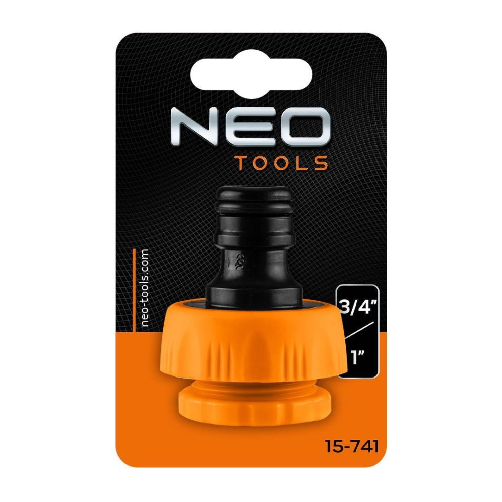 Adaptor robinet, filet interior, 3/4"-1", NEO [2]