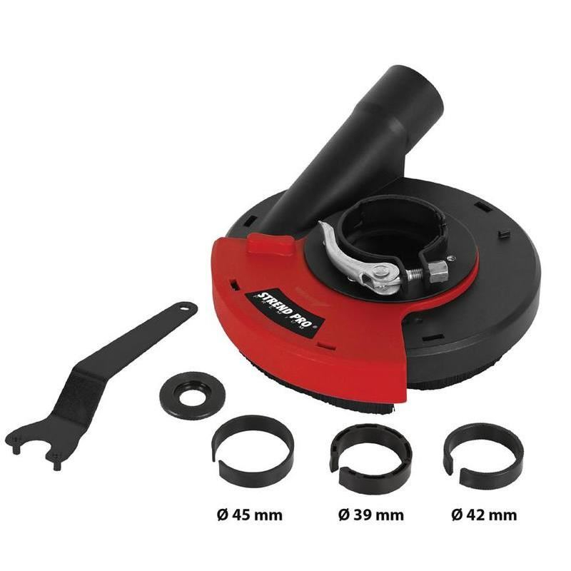 Aparatoare pentru polizor unghiular (flex) cu sistem de aspiratie 115/125 mm, Strend Pro [2]