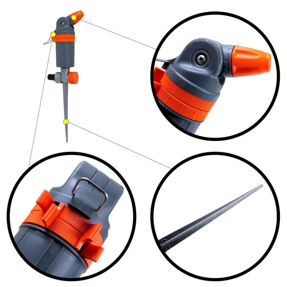 Aspersor cu tarus metalic, 2 moduri stropire, Strend Pro [2]