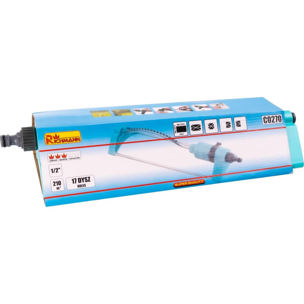 Aspersor oscilant, 17 duze, 210 mp, Richmann [3]