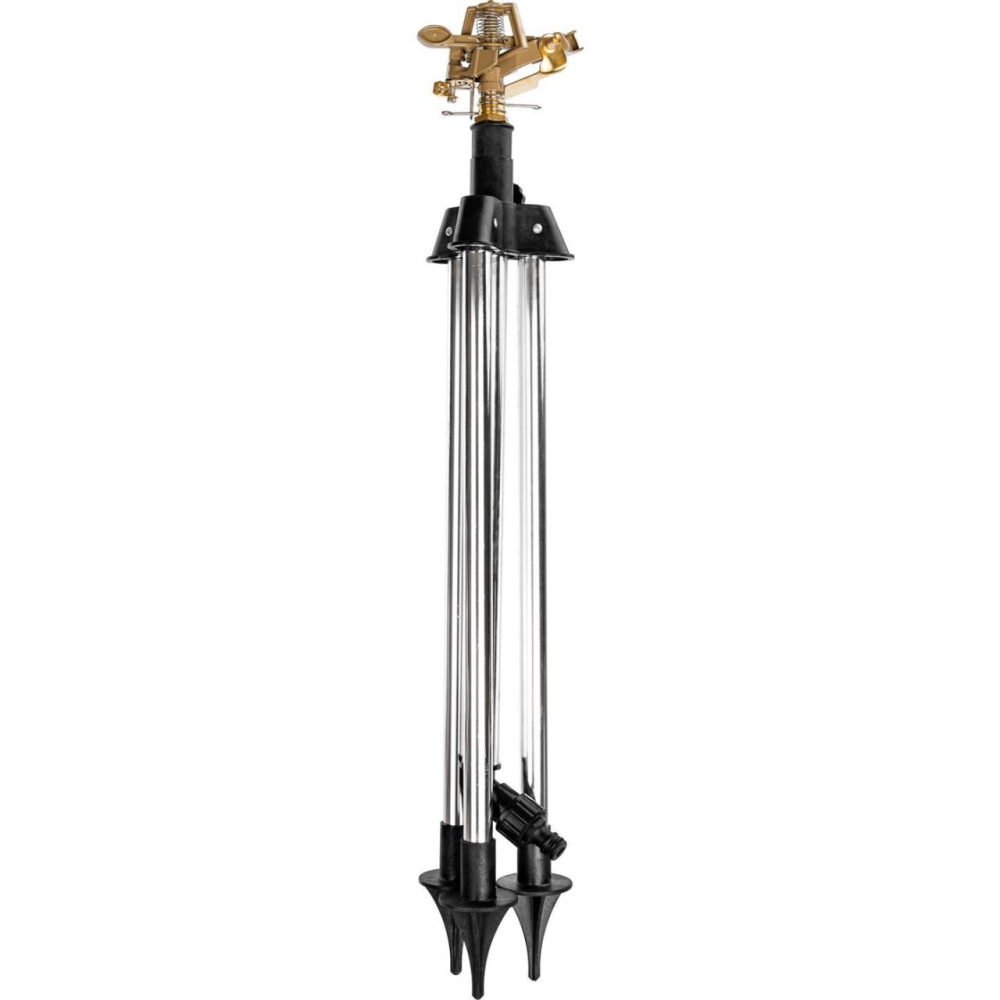 Aspersor pulsatoriu, cu trepied telescopic 565/890 mm, metalic, 113-490 mp, Richmann  [7]