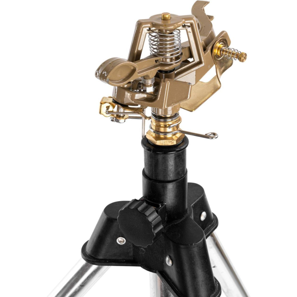 Aspersor pulsatoriu, cu trepied telescopic 565/890 mm, metalic, 113-490 mp, Richmann  [6]