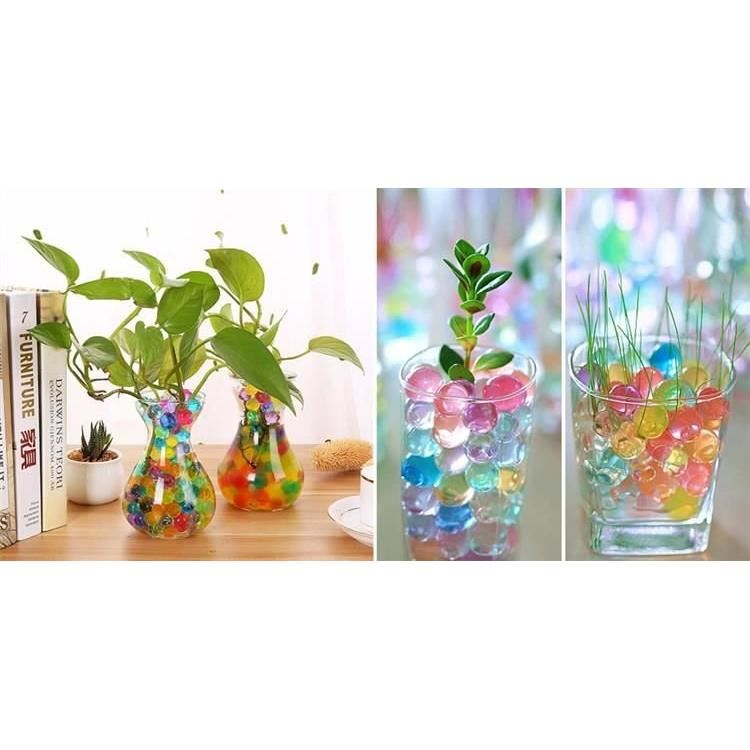 Bile decorative hidrogel, pentru udarea plantelor, multicolor, 5 g, Isotrade [2]