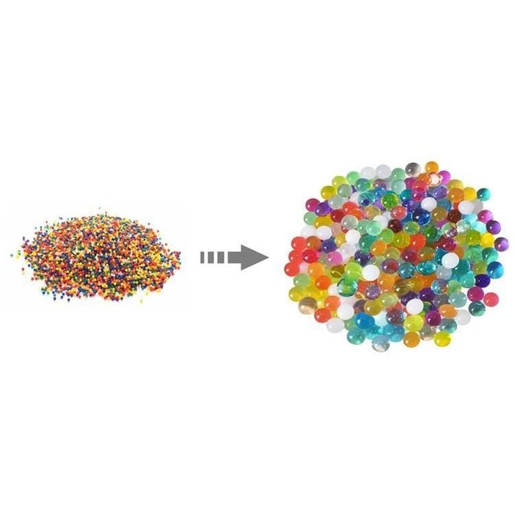 Bile decorative hidrogel, pentru udarea plantelor, multicolor, 5 g, Isotrade [3]