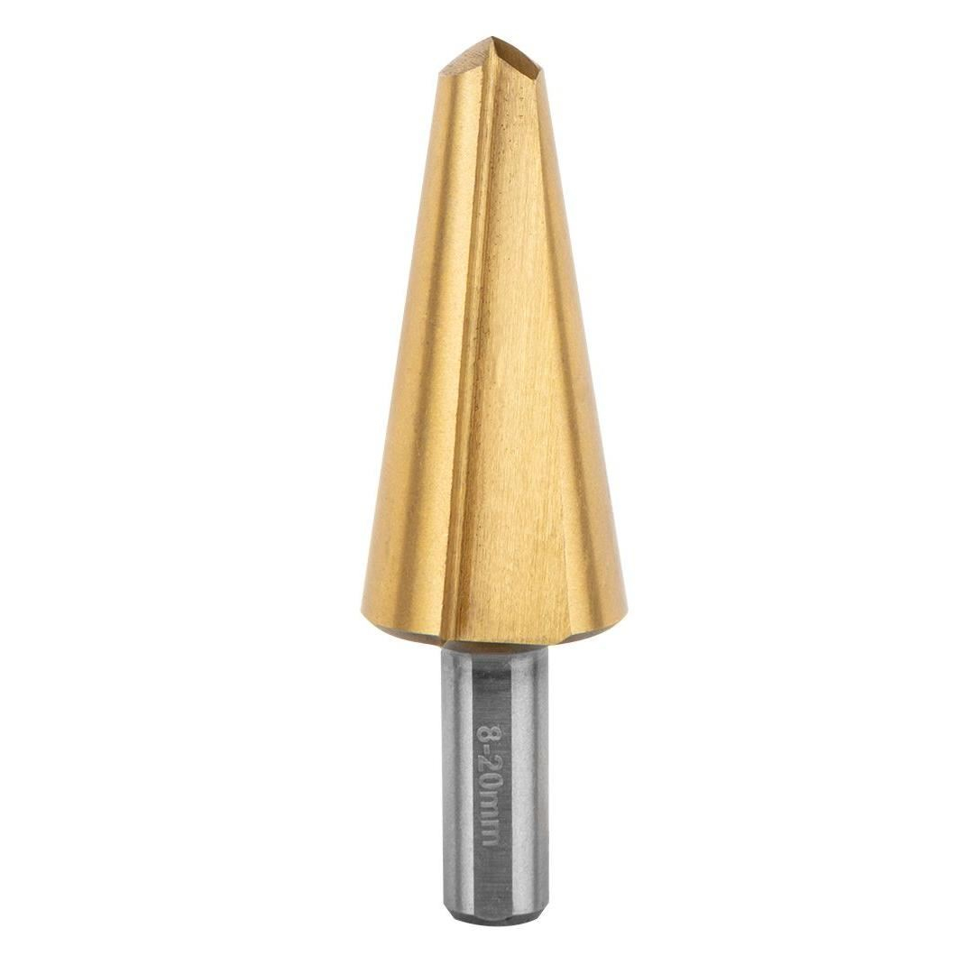 Burghie in trepte, set 7 buc, 4-12.4 mm, Graphite [6]