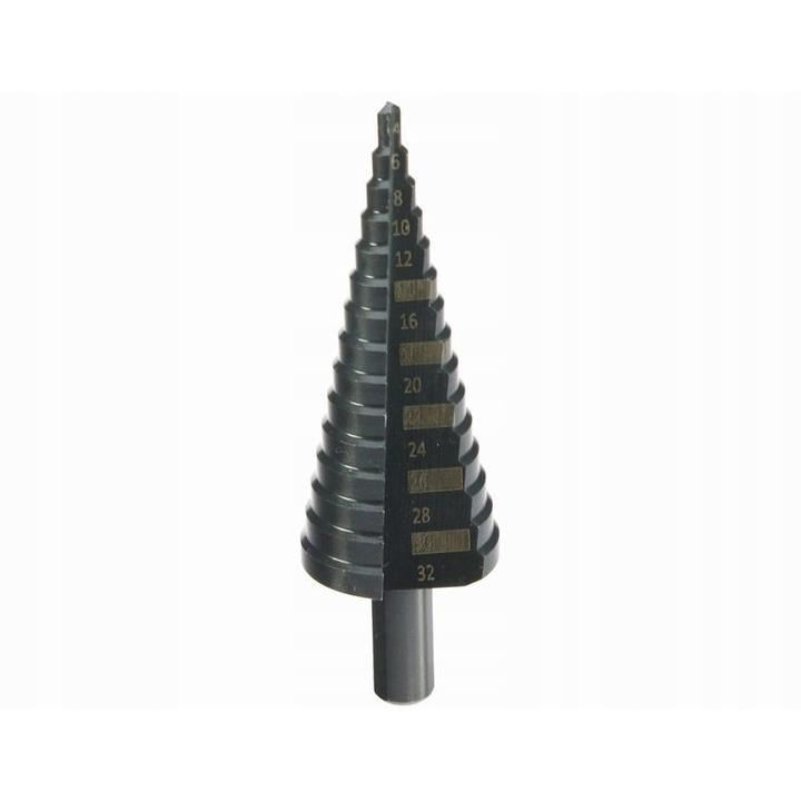 Burghie pentru metal, in trepte, nitrura de titan, set 3 buc, 4-12/20/32 mm, Richmann Exclusive [10]