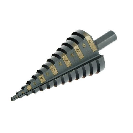 Burghiu pentru metal, in trepte, nitrura de titan, 4-39 mm, Richmann Exclusive [4]