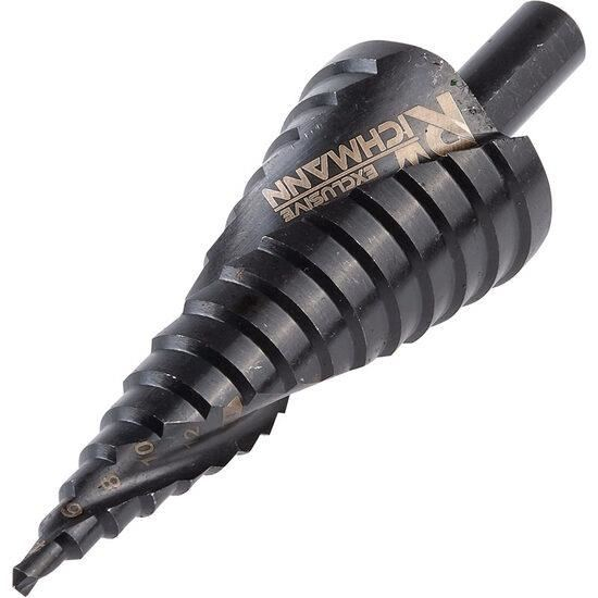Burghiu pentru metal, in trepte, nitrura de titan, spiralat, 4-32 mm, Richmann Exclusive [3]