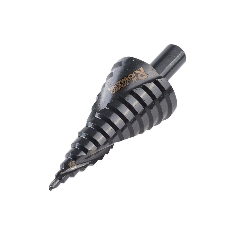 Burghiu pentru metal, in trepte, nitrura de titan, spiralat, 4-39 mm, Richmann Exclusive [2]