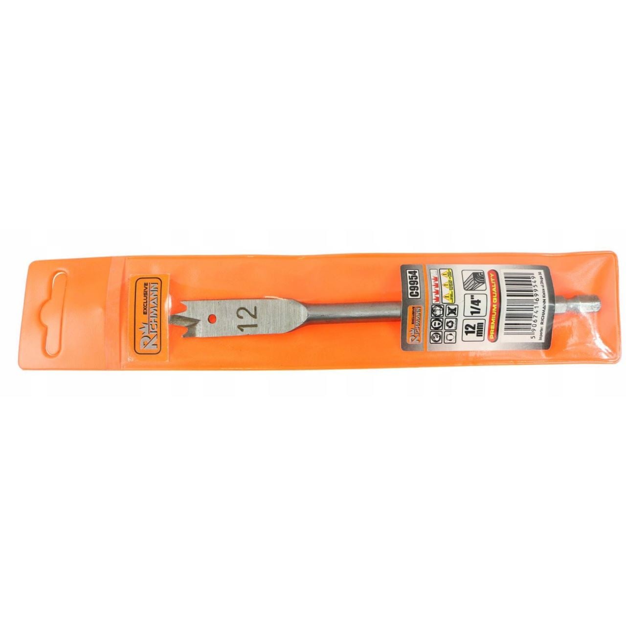 Burghiu plat pentru lemn, 12 mm, Richmann [3]