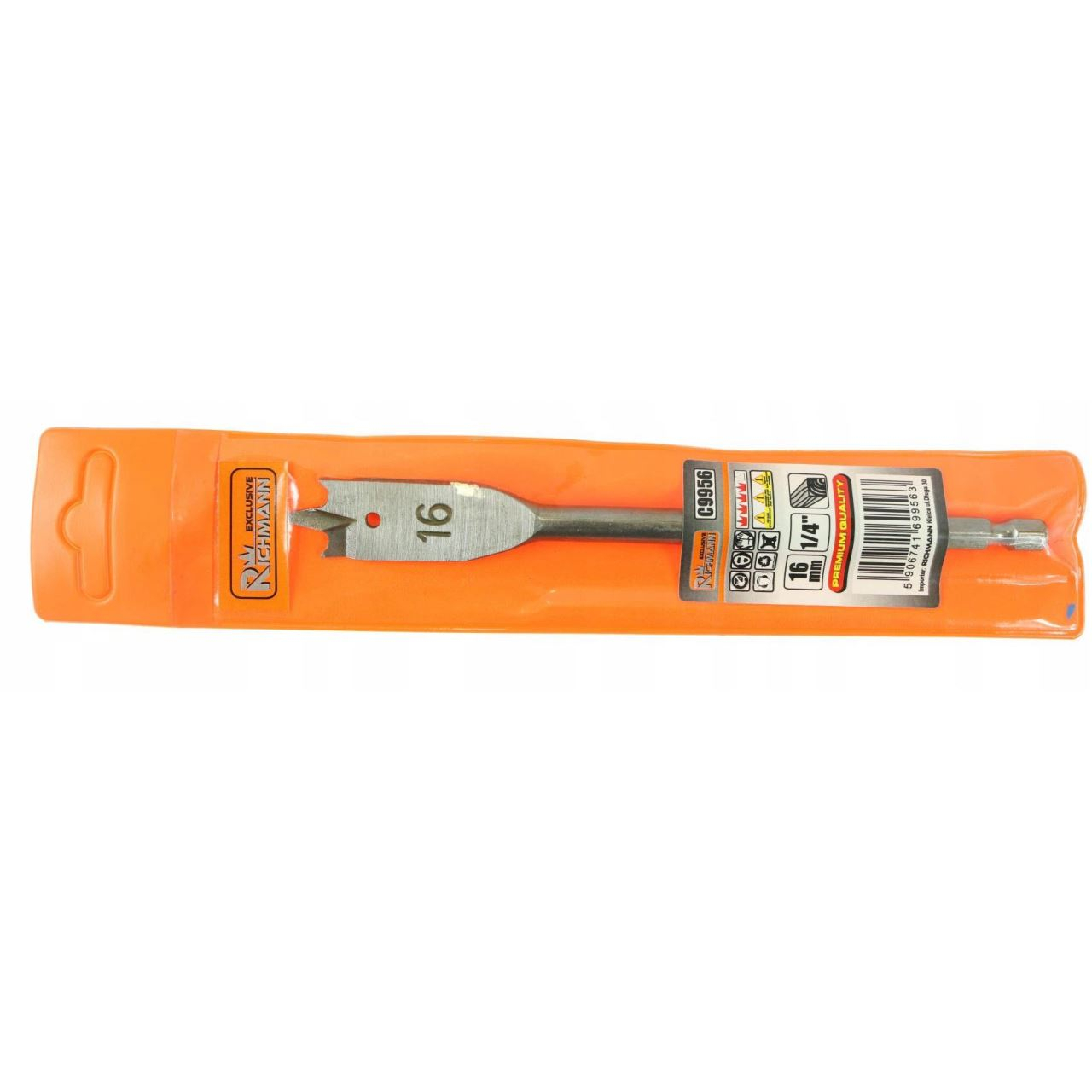 Burghiu plat pentru lemn, 16 mm, Richmann [4]