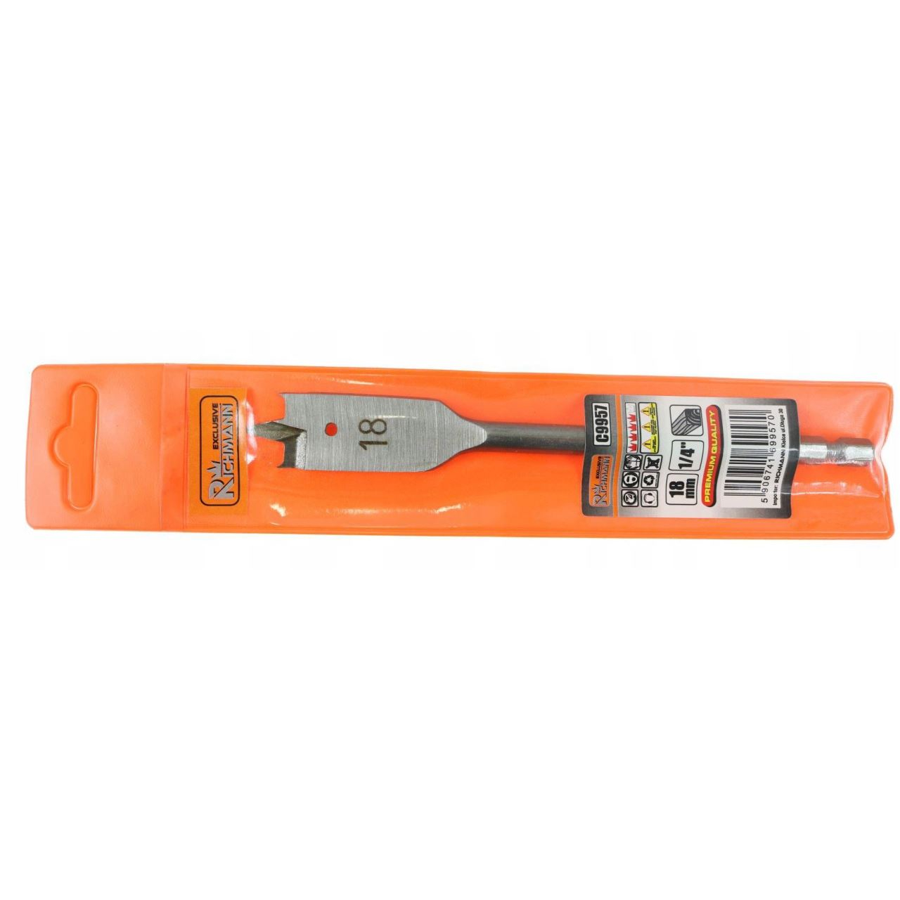 Burghiu plat pentru lemn, 18 mm, Richmann [4]
