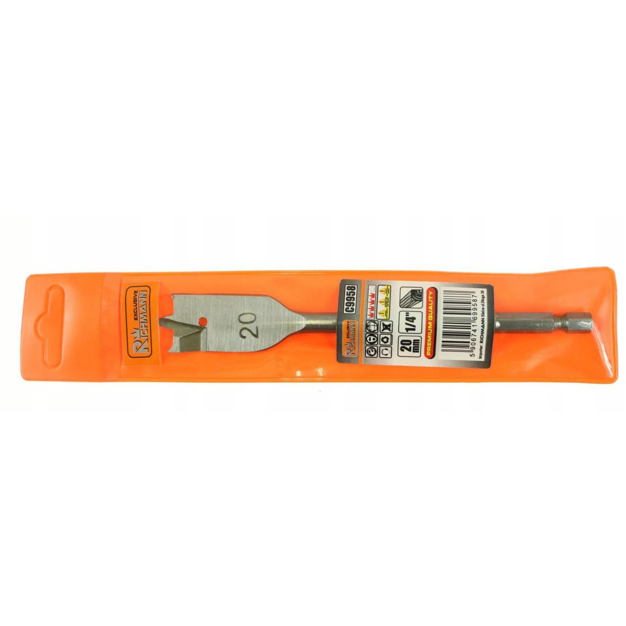 Burghiu plat pentru lemn, 20 mm, Richmann [4]