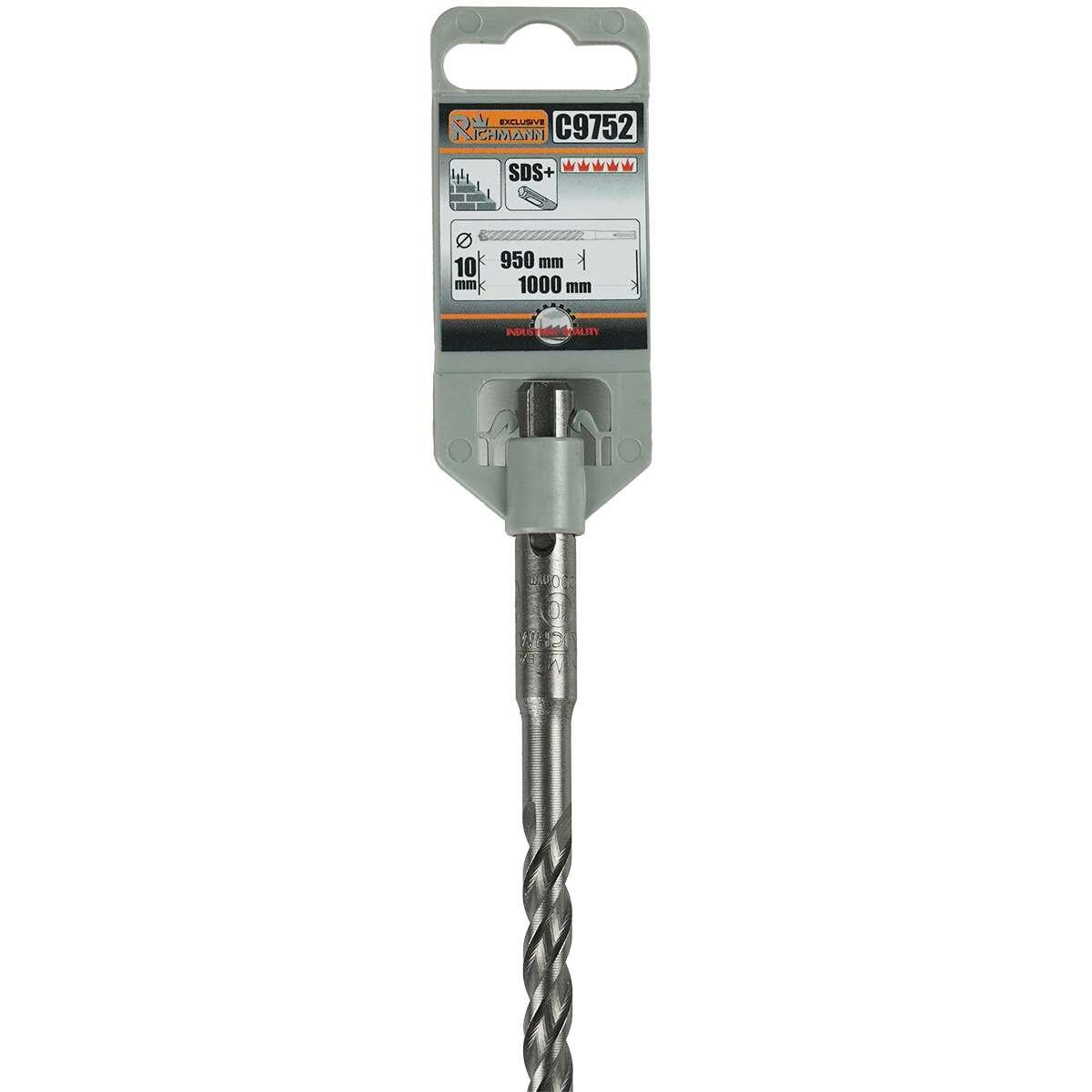 Burghiu profi pentru beton armat, 3 pastile, SDS PLUS, 10x1000 mm, Richmann Exclusive [2]