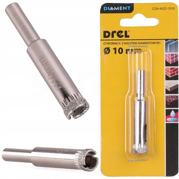 Carota diamantata, vacuum brazed, 10 mm, Drel [2]