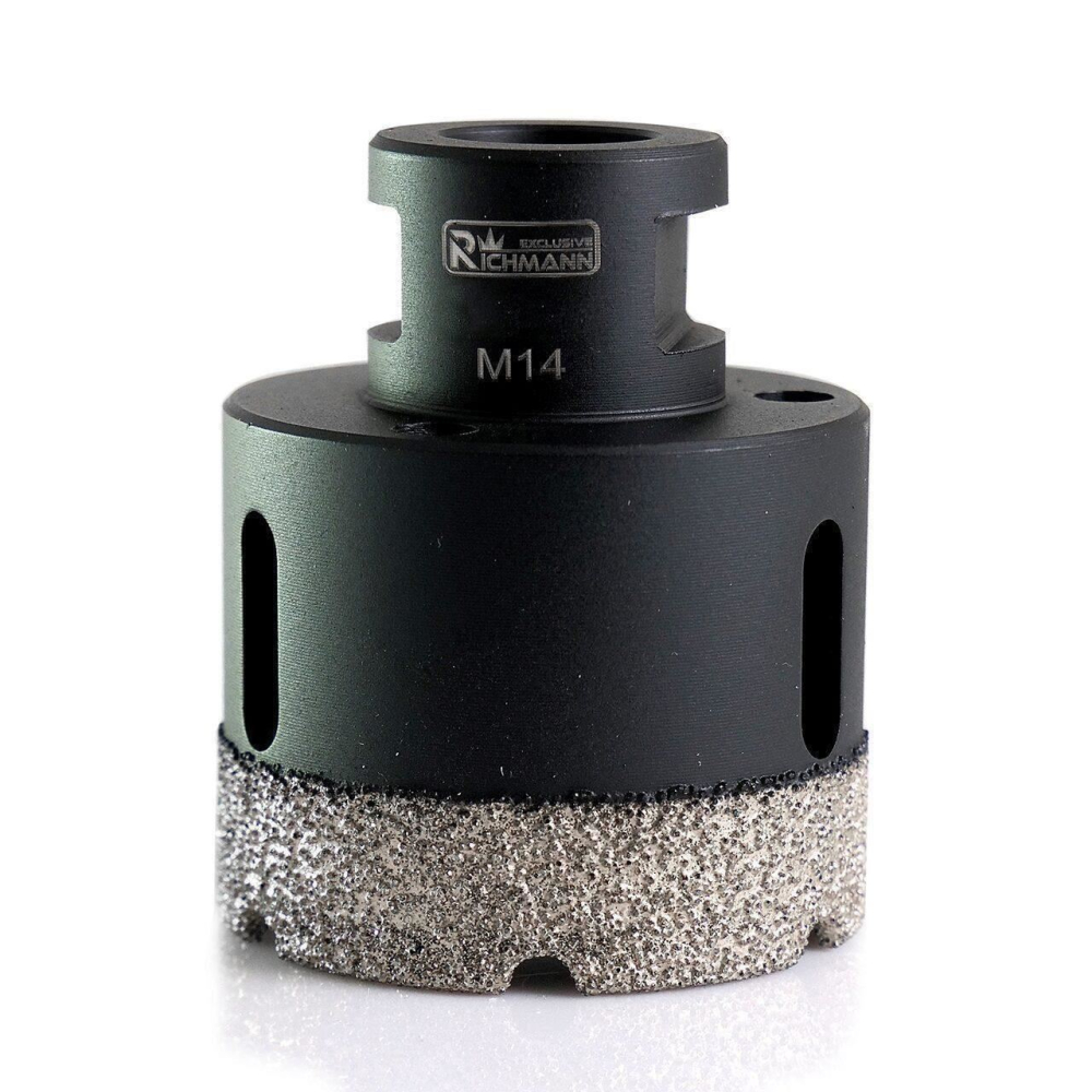 Carota diamantata, vacuum brazed, M14, 45 mm, Richmann Exclusive [2]