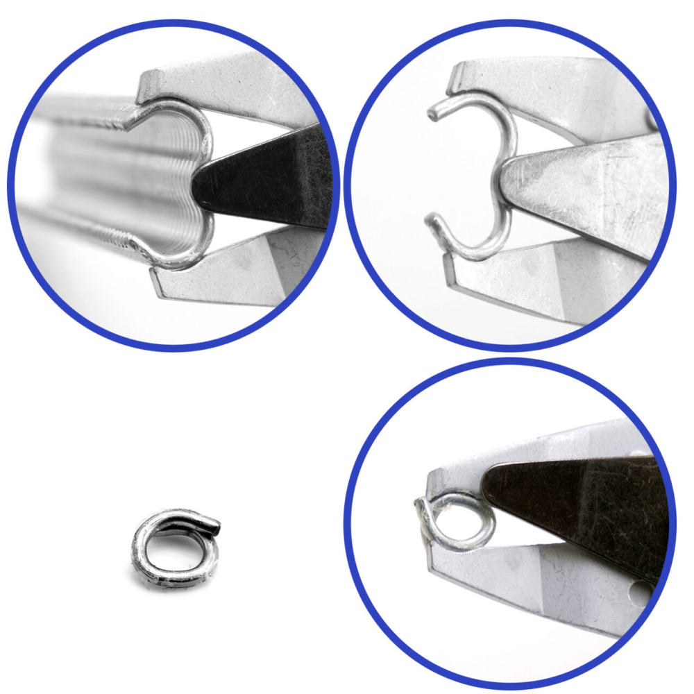 Cleste pentru legat gardul, cu capse, sarma, Rapid [5]