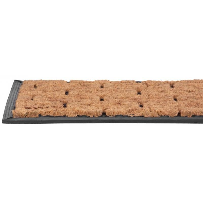 Covoras intrare, cauciuc si nuca de cocos, 40x60 cm, Bundles, Magic Home [3]