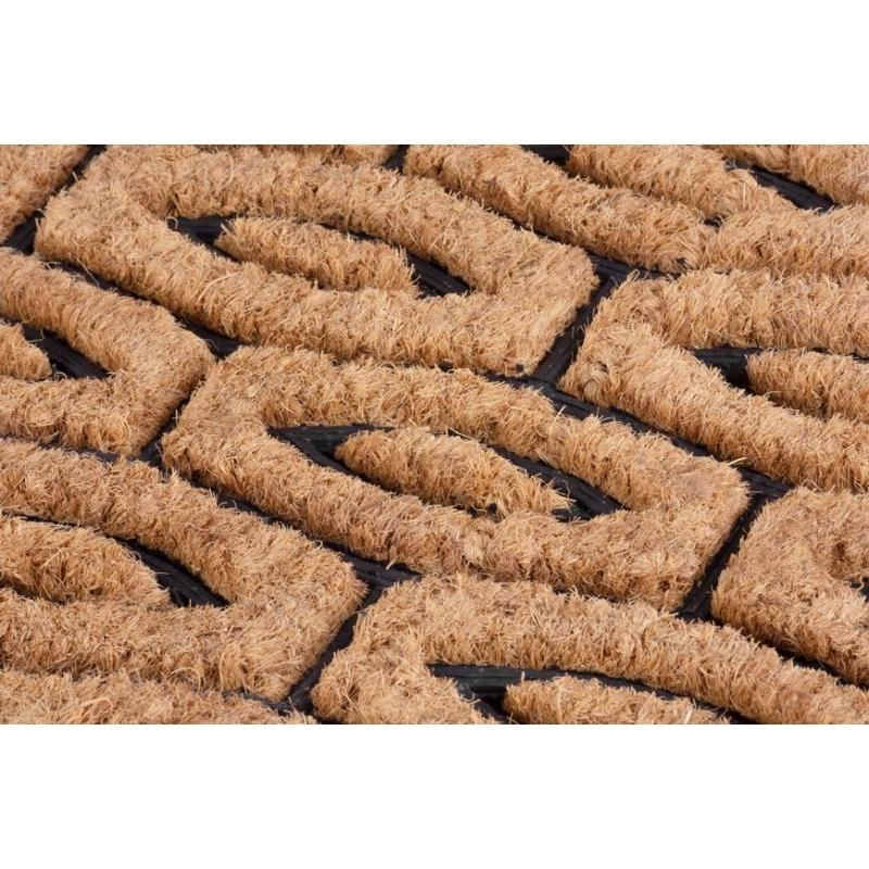 Covoras intrare, cauciuc si nuca de cocos, 40x60 cm, Bundles, Magic Home [2]