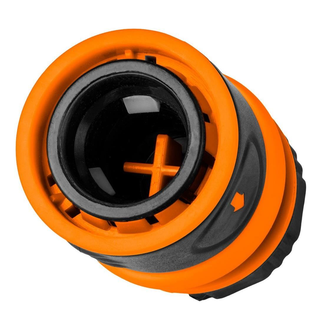 Cupla rapida, cu stop, bimaterial, 1/2", NEO [6]