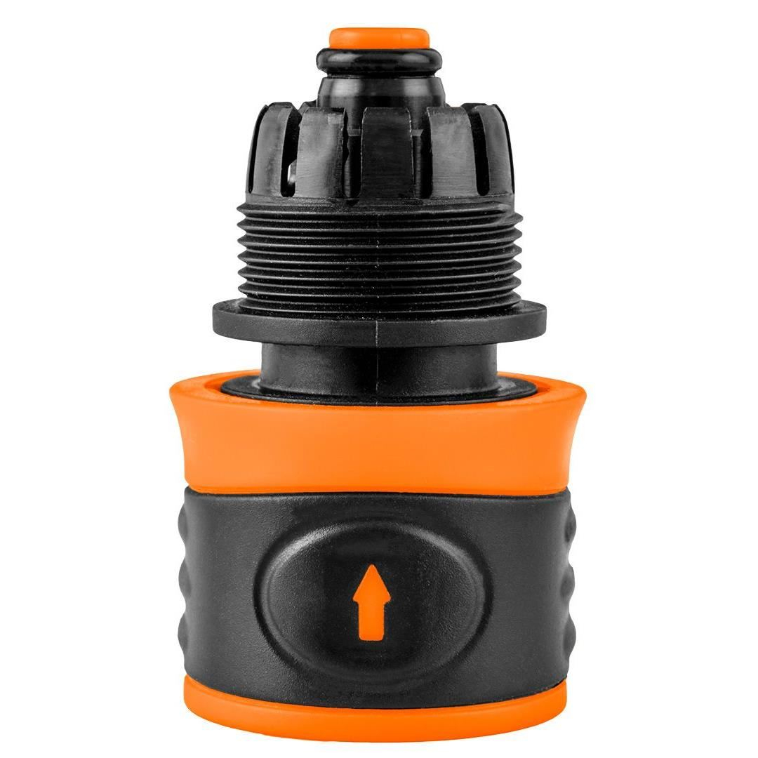 Cupla rapida, cu stop, bimaterial, 1/2", NEO [7]