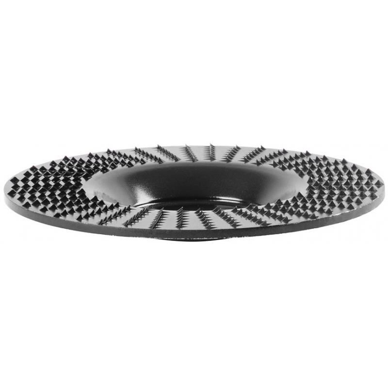Disc circular slefuit, modelat, rindeluire, fin, otel carburat, pentru lemn, plastic, ipsos, 125x22.2 mm, Strend Pro  [2]
