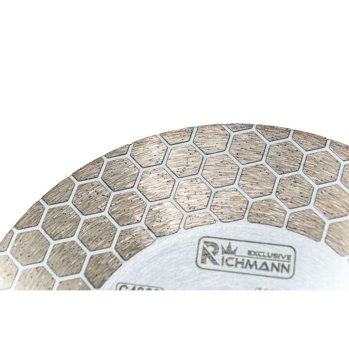 Disc diamantat 2 in 1, placi ceramice, taiere umeda si uscata, slefuire, M14, 125x25x1.6 mm, Richmann Exclusive [2]