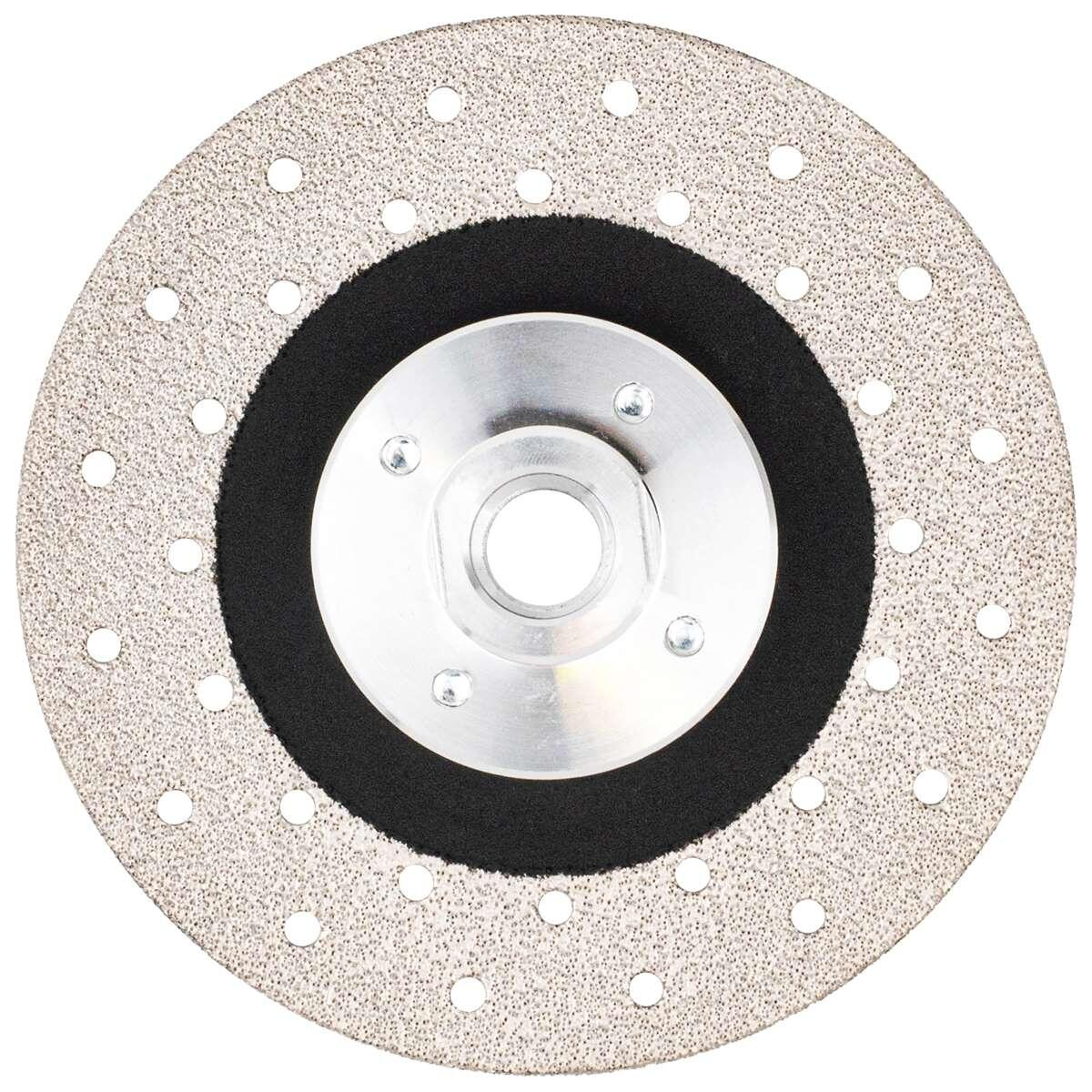 Disc diamantat, 2 in 1, taiere si slefuire granit, marmura, placi ceramice, 115 mm, M14, Richmann Exclusive [3]