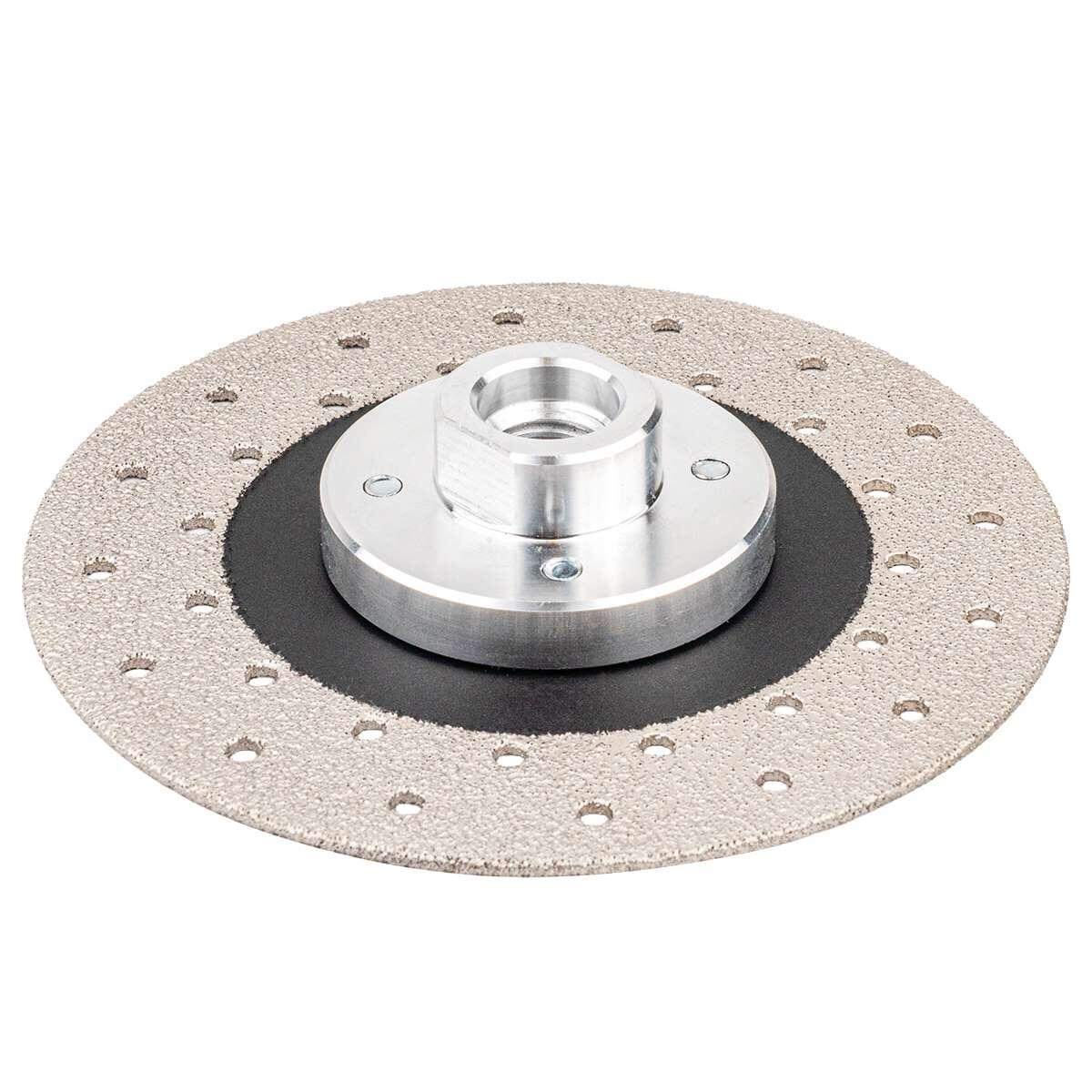 Disc diamantat, 2 in 1, taiere si slefuire granit, marmura, placi ceramice, 115 mm, M14, Richmann Exclusive [2]