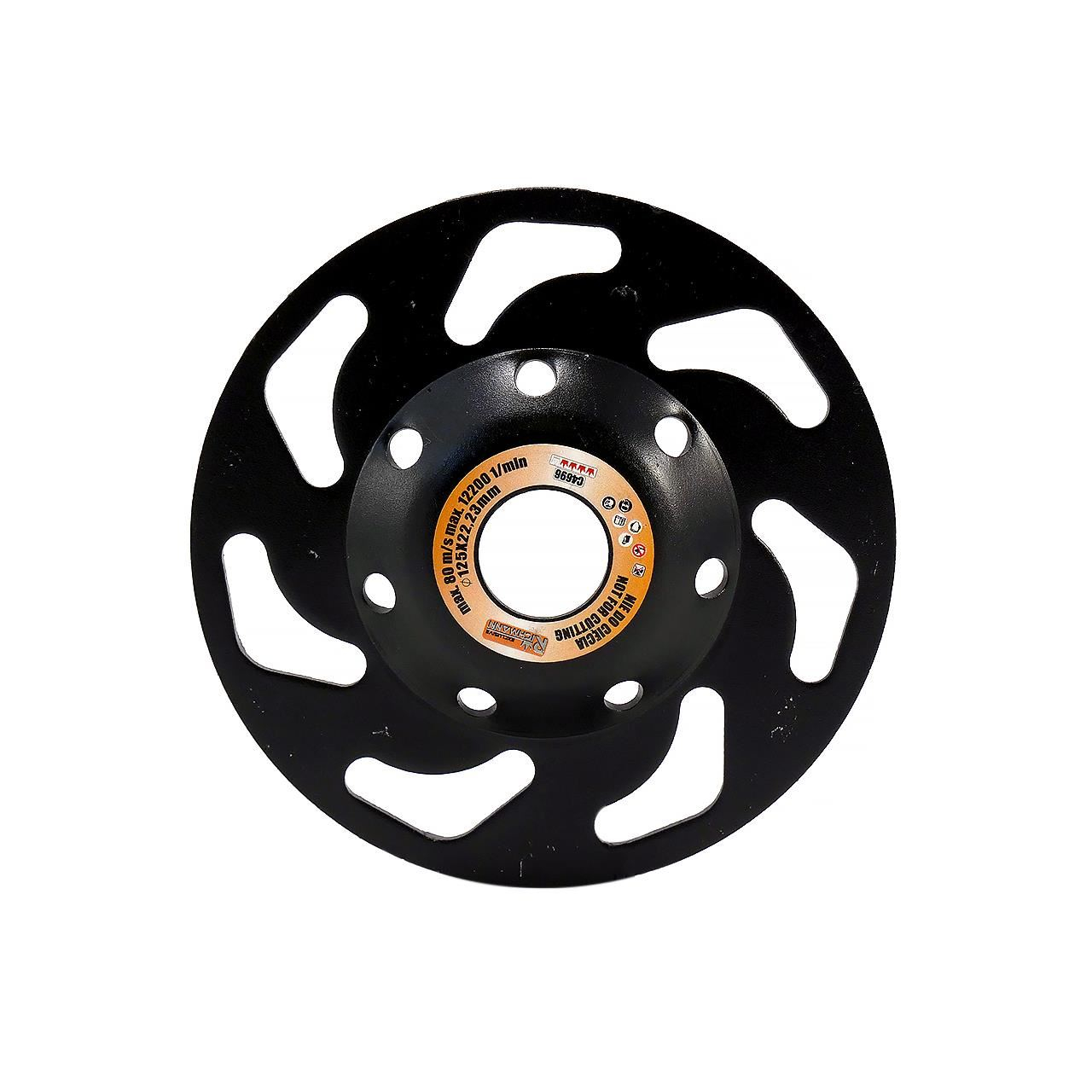 Disc diamantat slefuire, beton, slefuire uscata, segment "S", 125 mm/22.23 mm, Richmann Exclusive [4]