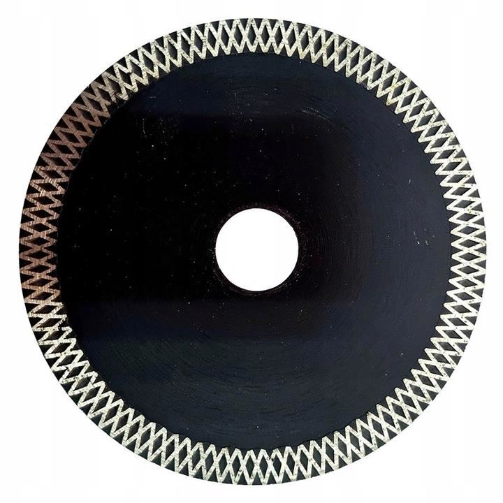 Disc diamantat turbo subtire, dublu segmentat, placi ceramice, taiere umeda si uscata, 125x10x20x22.23 mm, Richmann Exclusive [3]