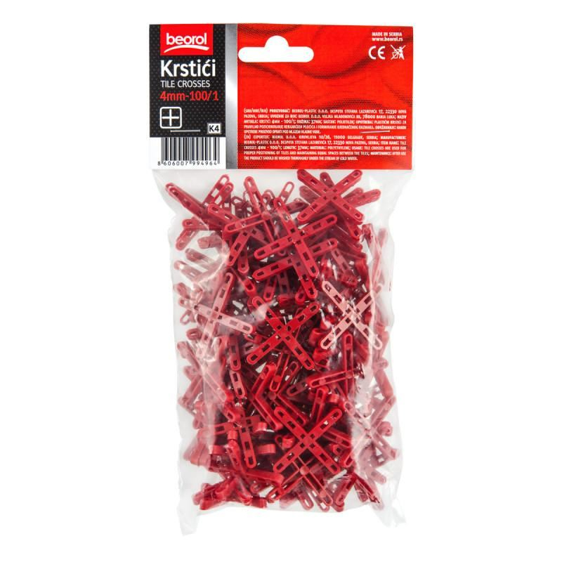 Distantiere lungi, 4 mm, 100/1, BEOROL  [2]