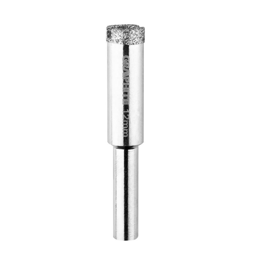 Ghidaj cu ventuza, cu 5 carote diamantate, 5-12 mm, Graphite [9]
